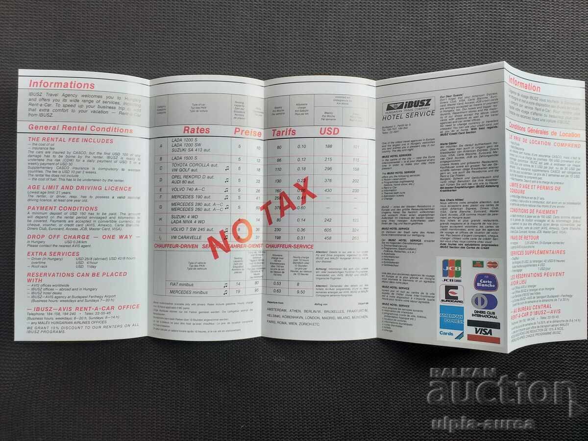 Licitație Broşură