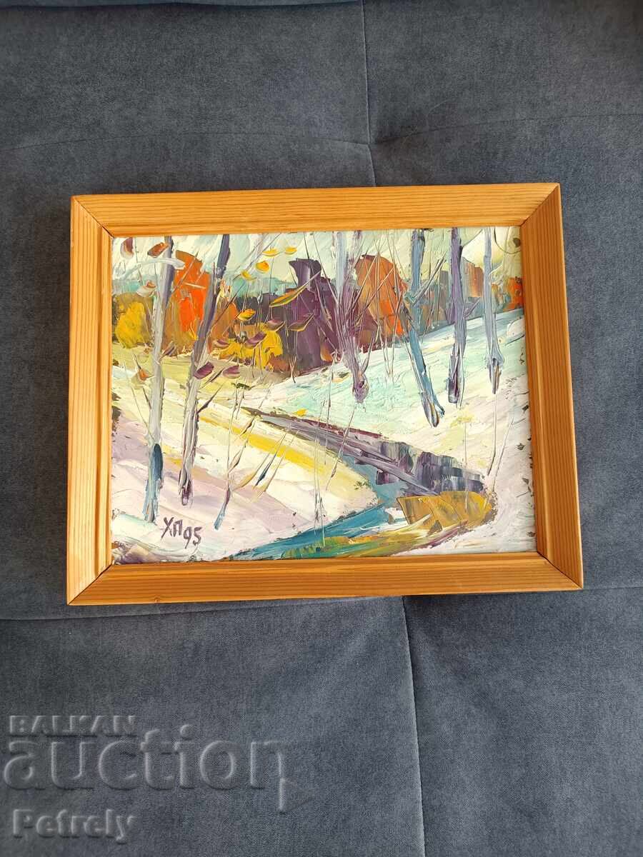 Pictură veche în ulei cu preț 50.00 BGN | € 25.56