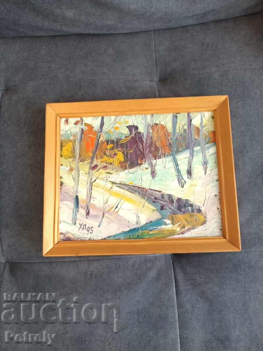 Licitație Pictură veche în ulei