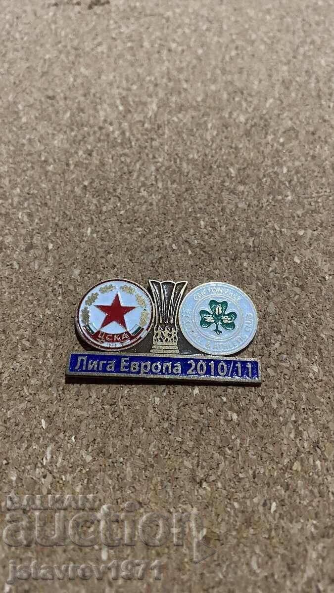 Emblemă CSKA Liga Europei 2010/2011