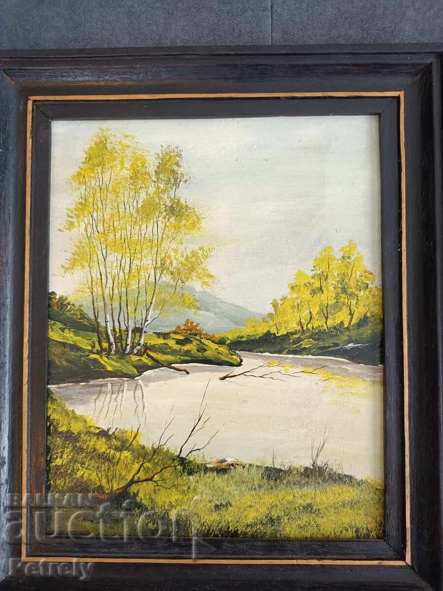 Delivery of Two old paintings