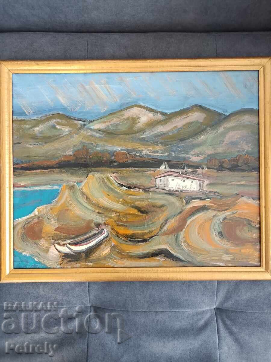 Ελαιογραφία με τιμή 140.00 BGN | € 71.58 Ελαιογραφία με τιμή 140.00 BGN | € 71.58