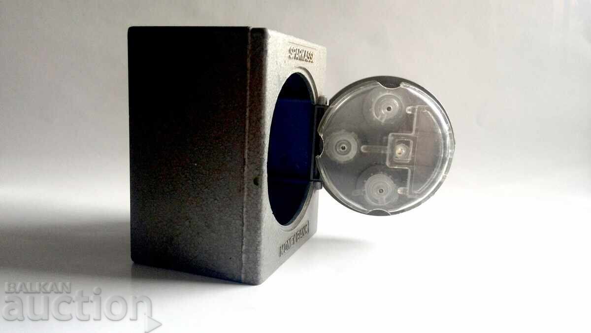 Seif pușculiță bancă de economii bancă de bani clasic cult cu preț € 0.01 | 0.02 BGN Seif pușculiță bancă de economii bancă de bani clasic cult cu preț € 0.01 | 0.02 BGN