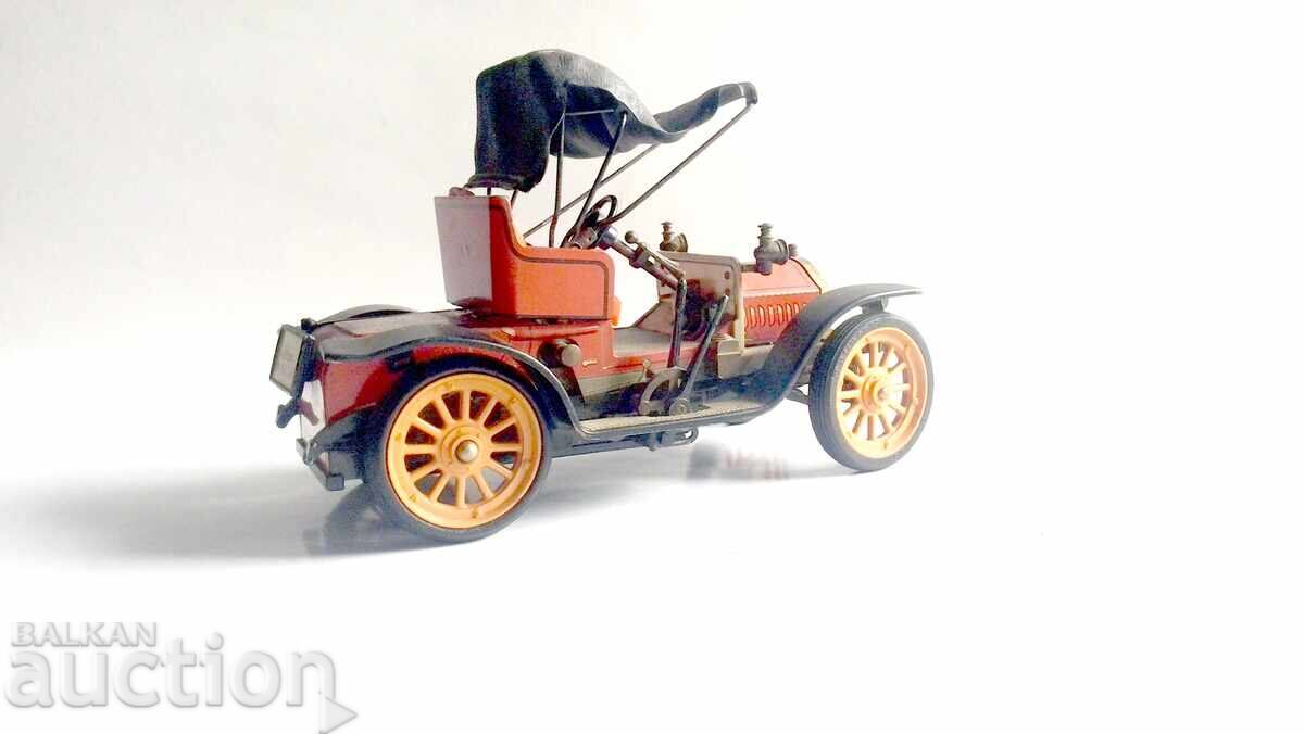 Delivery of Schuco retro model cars Opel Doctor's car 1909 Tin Bl