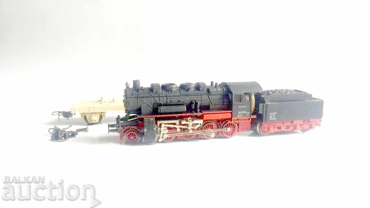 Auction  Steam locomotive series 56 2719 (BTTB) / 56 2452 (Tillig) Deut