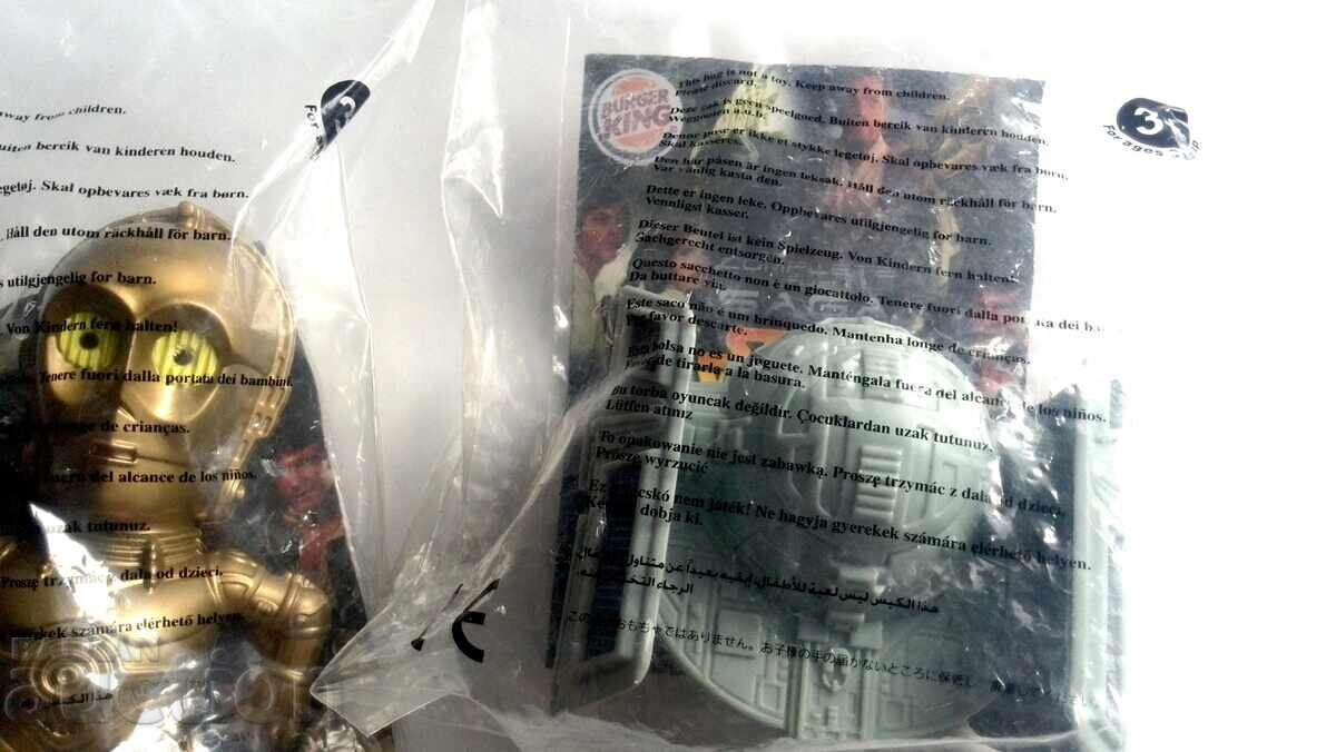 Аукцион Междузвездни войни Златни и кафяви екшън фигурки-комплекти з