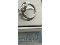 Silver ring 8.60 gr, silver grade 925