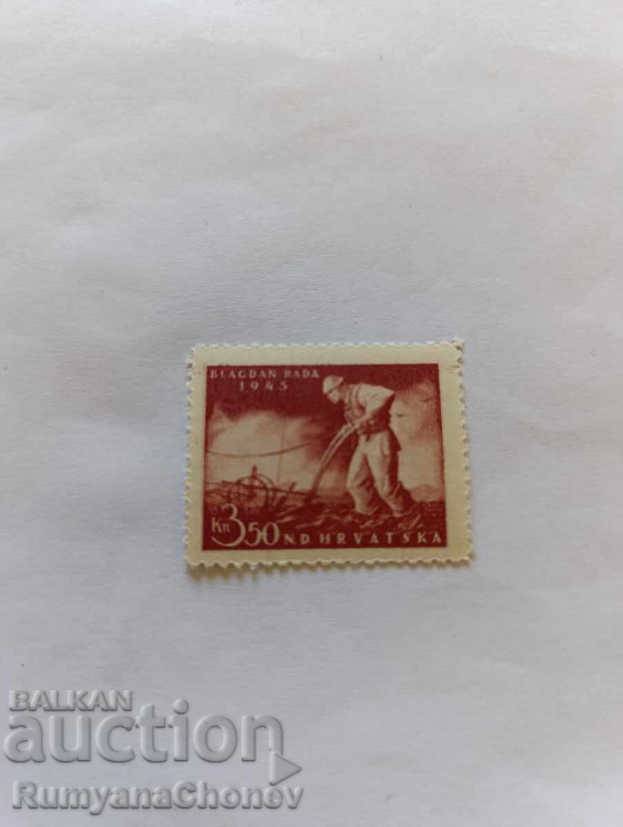 Γραμματόσημο Κροατίας 1945