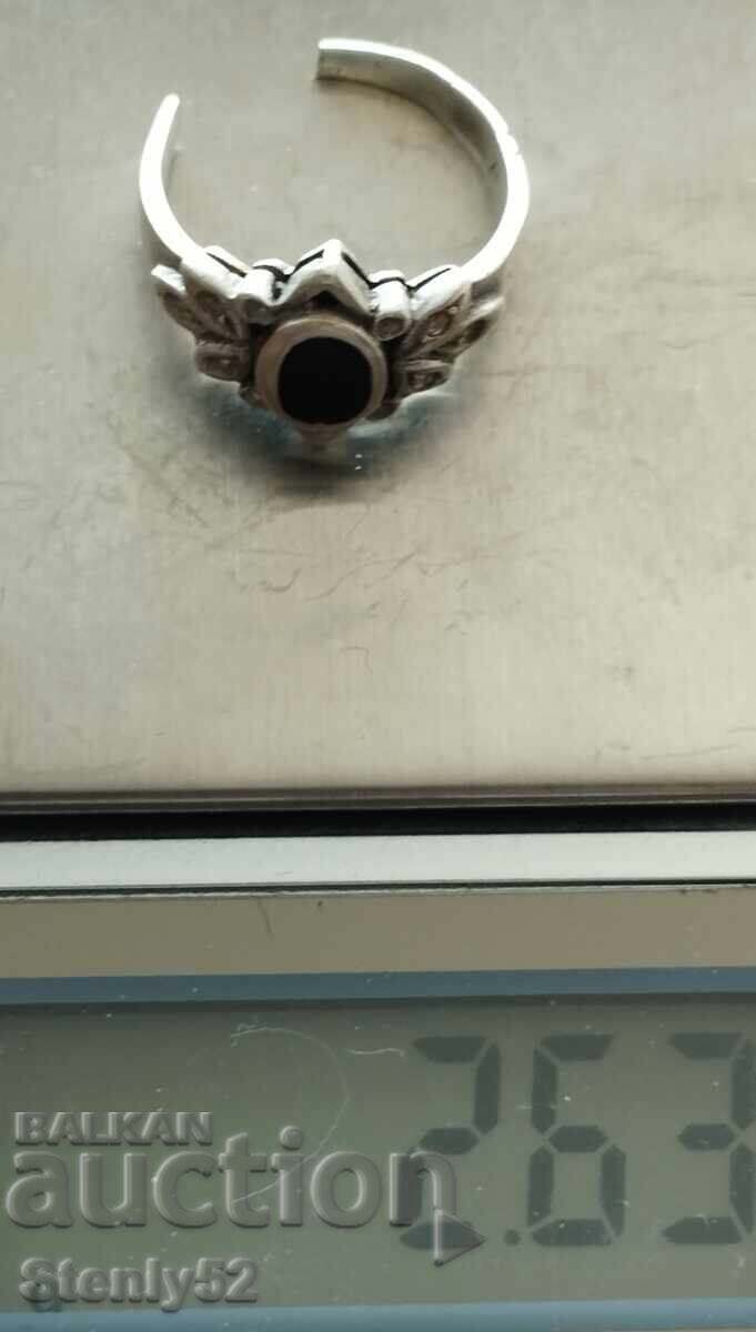Silver ring 2.66 gr. silver grade 925 with price 26.00 BGN | € 13.29 Silver ring 2.66 gr. silver grade 925 with price 26.00 BGN | € 13.29