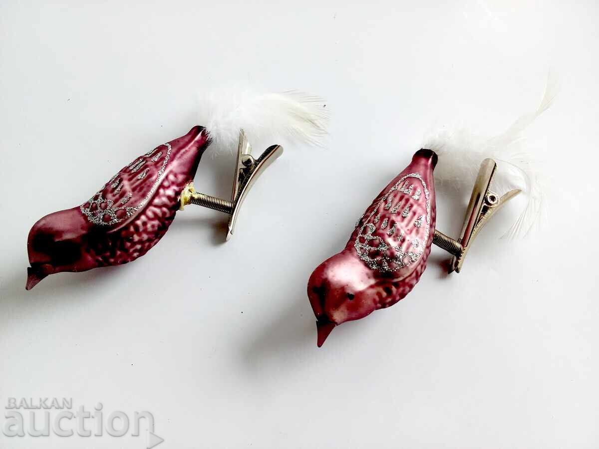 Old glass Christmas tree ornaments - 5