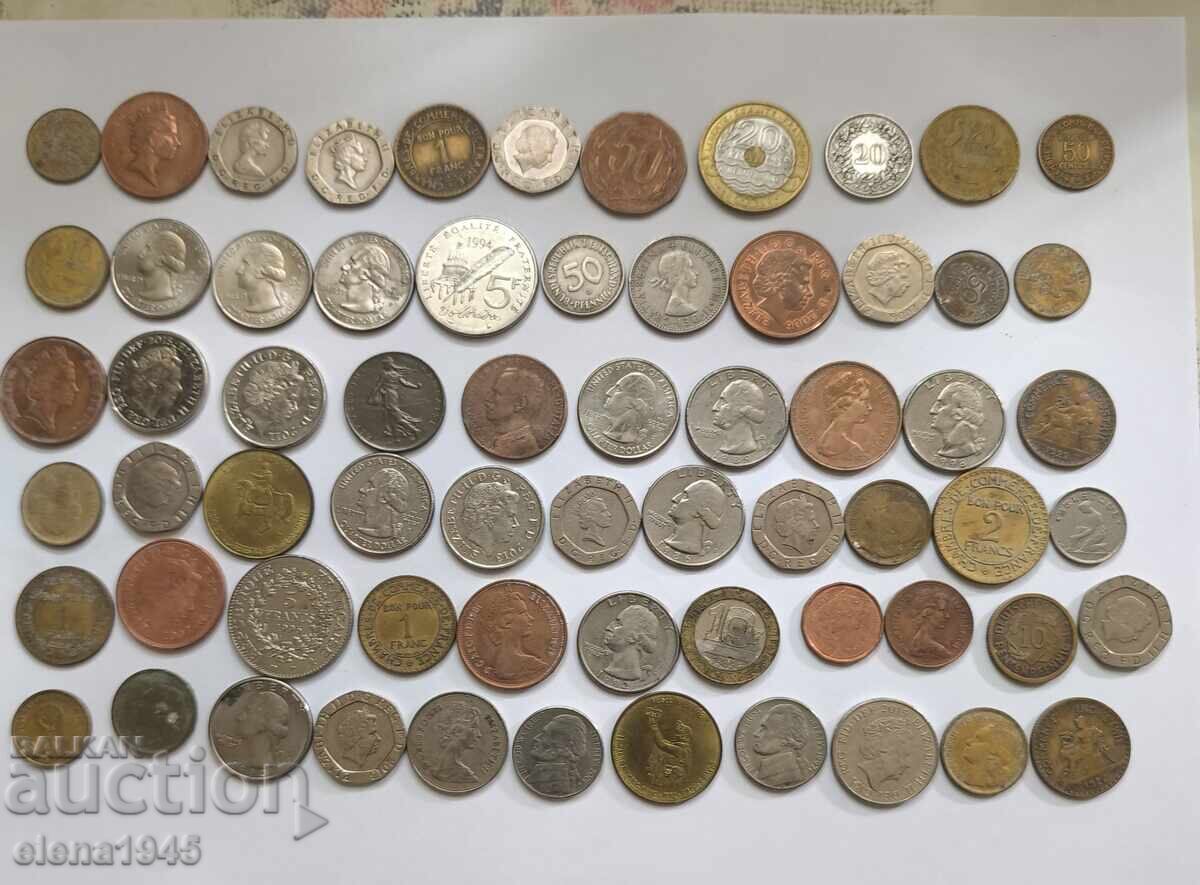 Колекция от стари монети Колекция от стари монети
