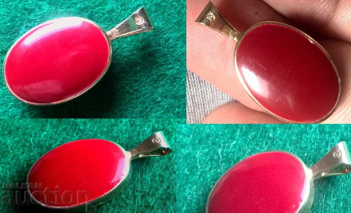 Gold leaf pendant - 7 Gold leaf pendant - 7