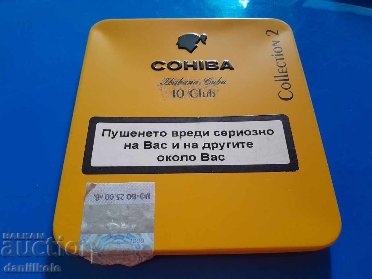 *$*Y*$* BOX FROM CUBAN CIGAR "COHIBA" FOR COLLECTION *$*Y*$*