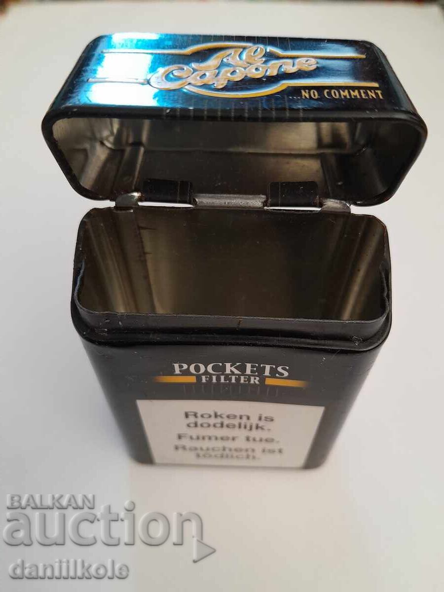 *$*Y*$* ΜΕΤΑΛΛΙΚΟ ΚΟΥΤΙ ΤΣΙΓΑΡΩΝ "AL KAPONE" ΣΥΛΛΟΓΗ *$*Y*$* - 6