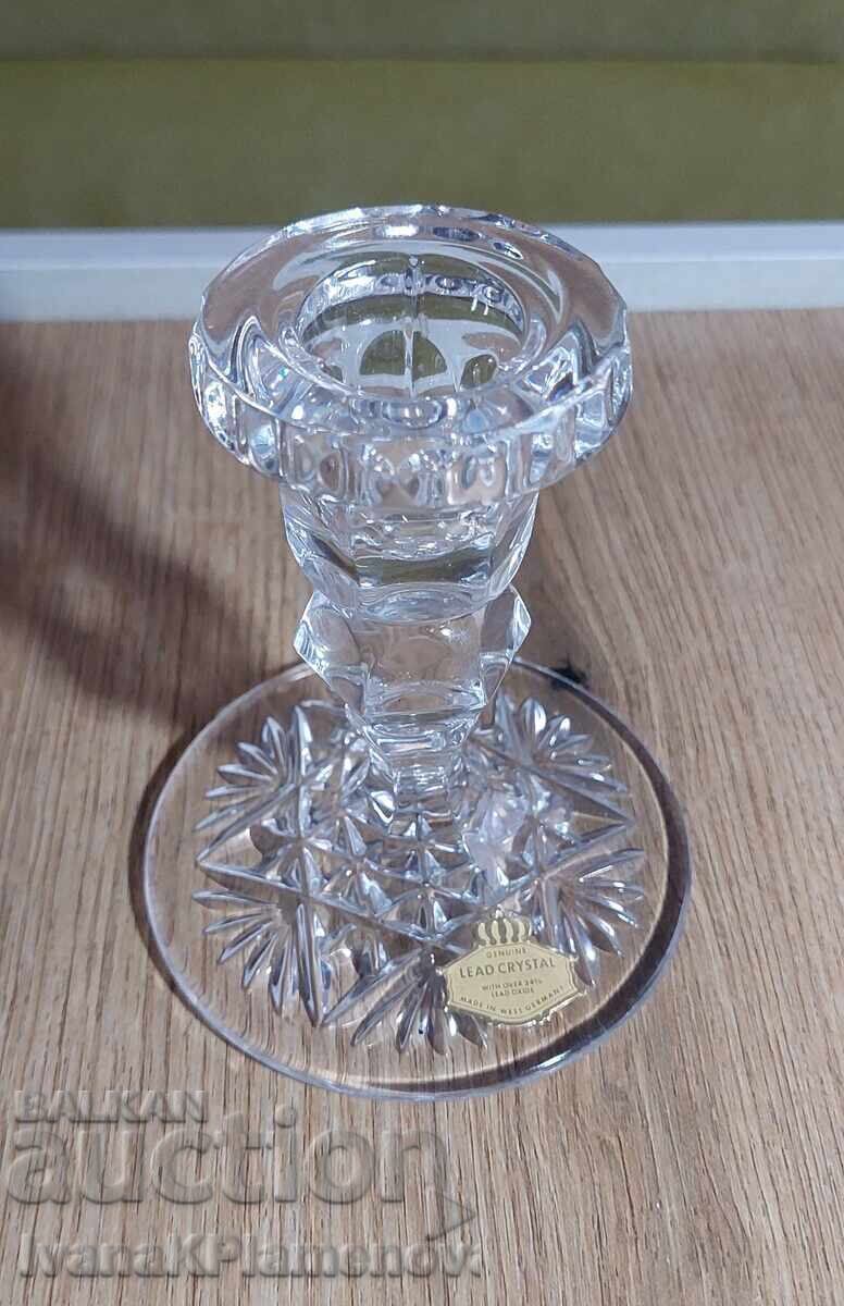 Sfeșnic sticlă cristal pentru cunoscători - 5