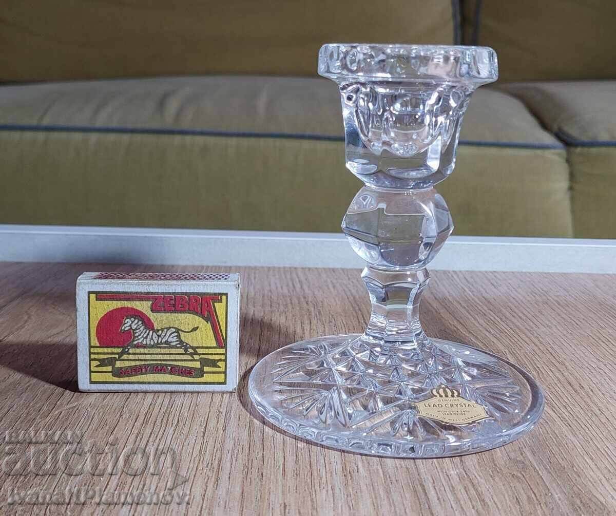 Sfeșnic sticlă cristal pentru cunoscători - 6