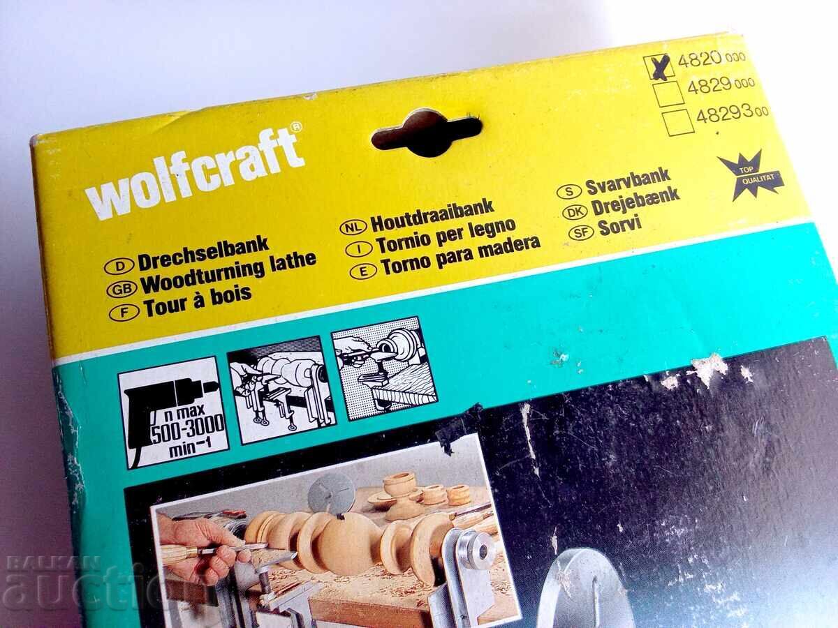 Dispozitiv pentru strung Wolfcraft cu preț 145.00 BGN | € 74.14 Dispozitiv pentru strung Wolfcraft cu preț 145.00 BGN | € 74.14