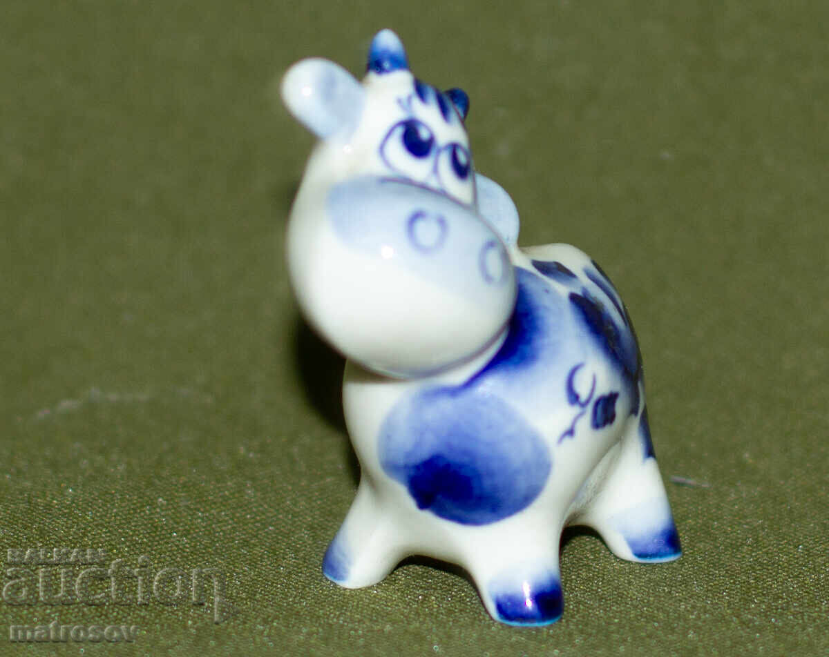 Δημοπρασία Παλιό πορσελάνινο ειδώλιο αγελάδας