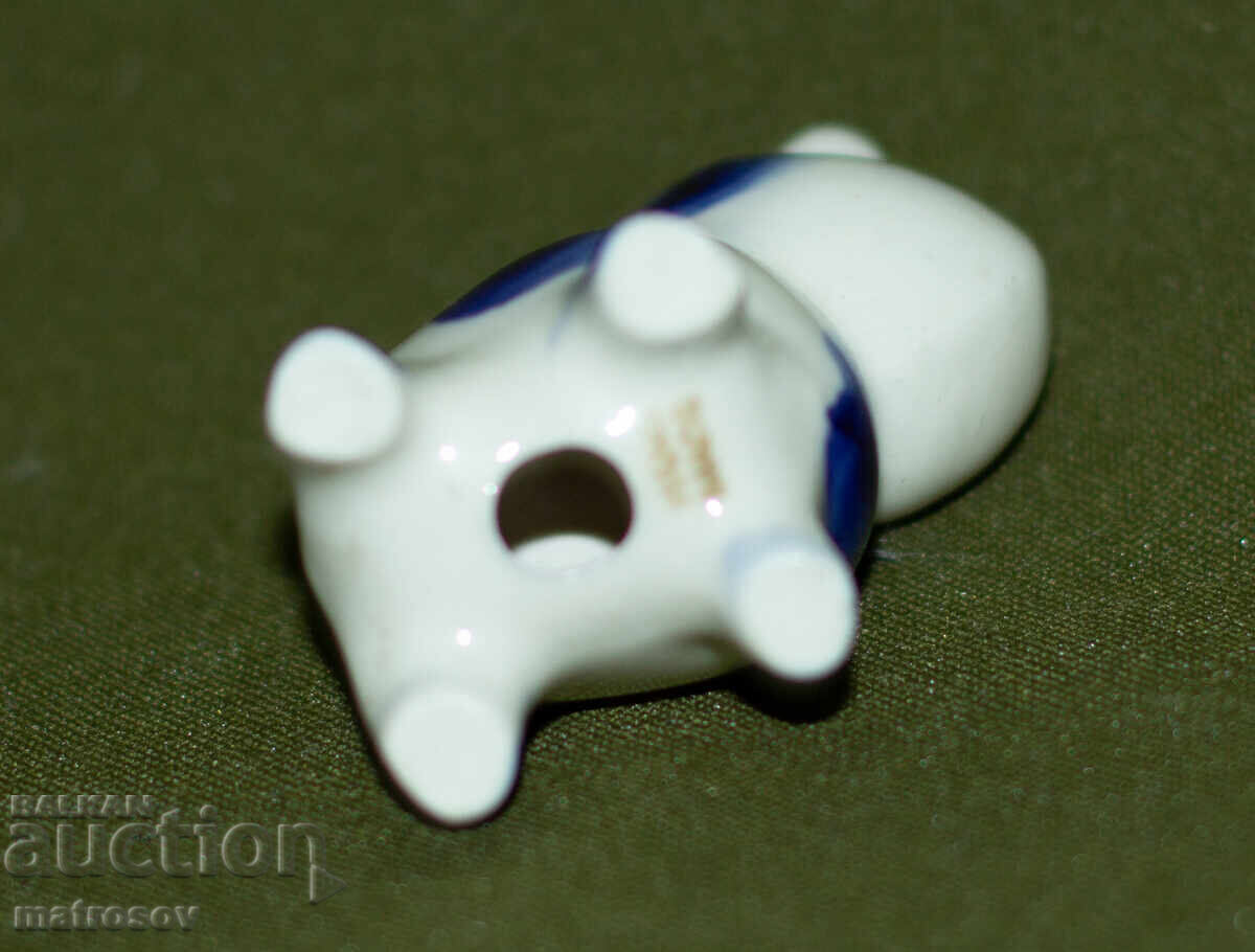 Παλιό πορσελάνινο ειδώλιο αγελάδας - 6