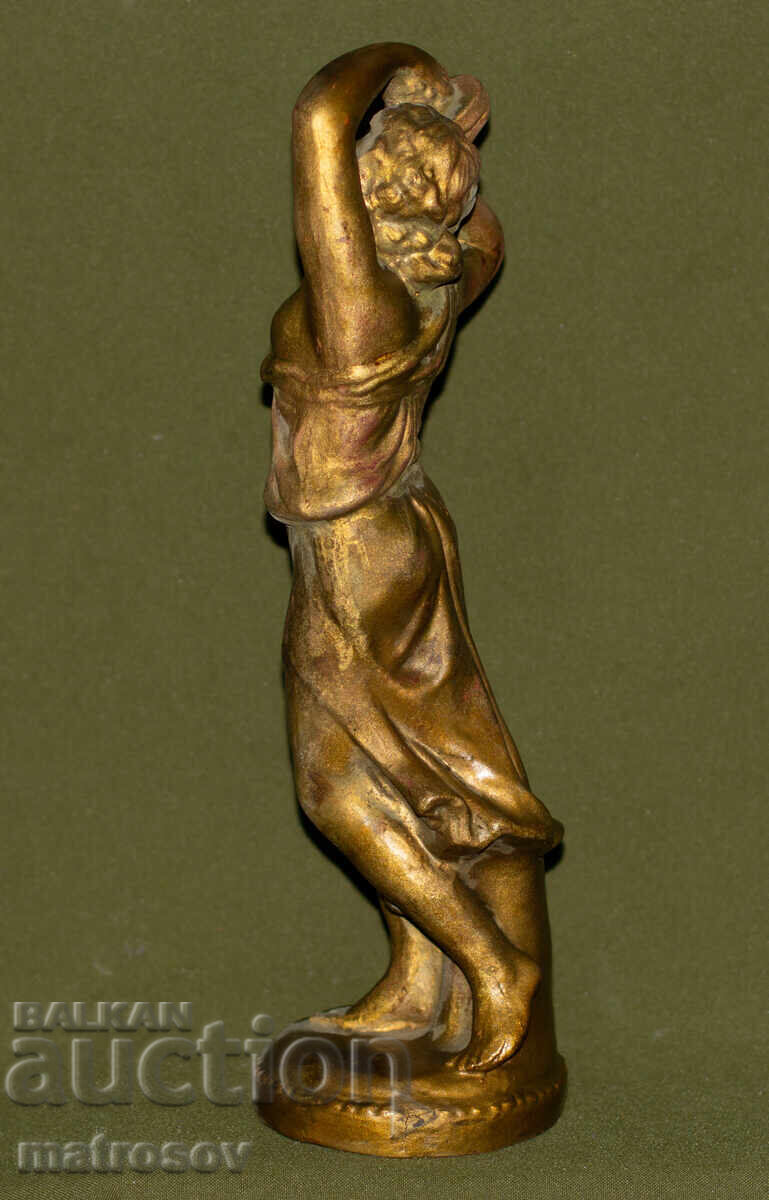 Statuetă ceramică decorativă de femeie - 6