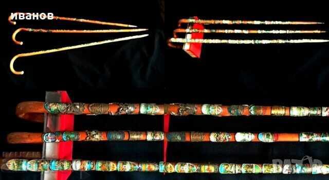 Τουριστικά παλιά γερμανικά-αυστριακά μπαστούνια Τιρόλου με τιμή 108.00 BGN | € 55.22