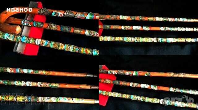 Τουριστικά παλιά γερμανικά-αυστριακά μπαστούνια Τιρόλου - 5