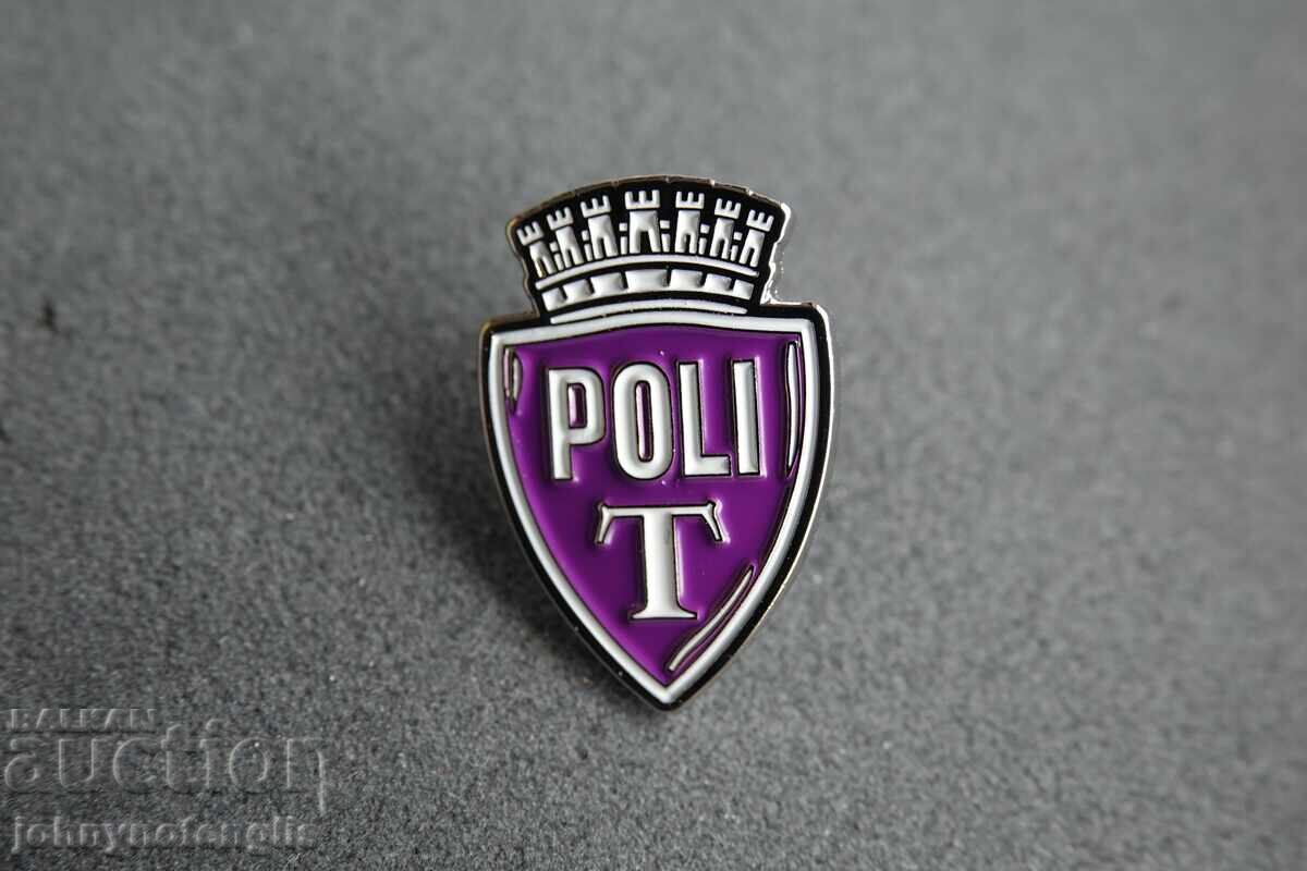 Επίσημο σήμα ποδοσφαίρου της Poli Timisoara - Ρουμανία Επίσημο σήμα ποδοσφαίρου της Poli Timisoara - Ρουμανία