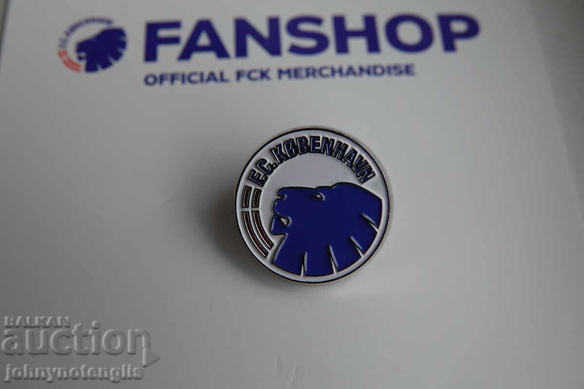 Официална футболна значка на ФК Копенхаген - Дания