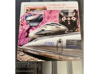 2015 г. Св. Томе. Високоскоростни влакове на Япония