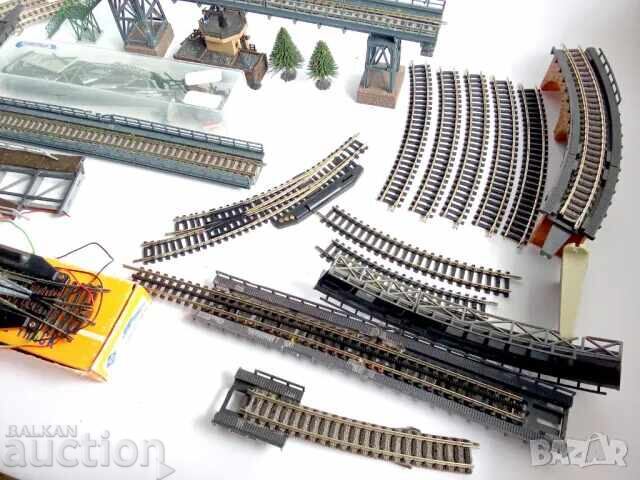 Доставка на Стари релси за влакчета и вагони Мащаб N