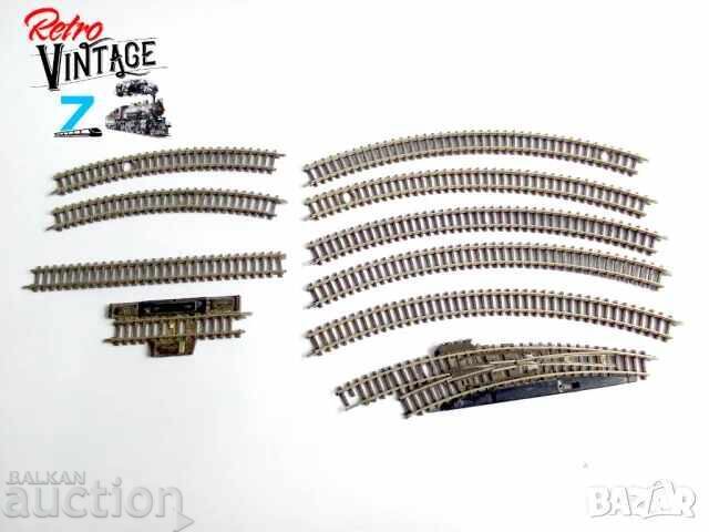 Șine vechi pentru locomotive de tren