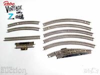 Old rails for locomotives