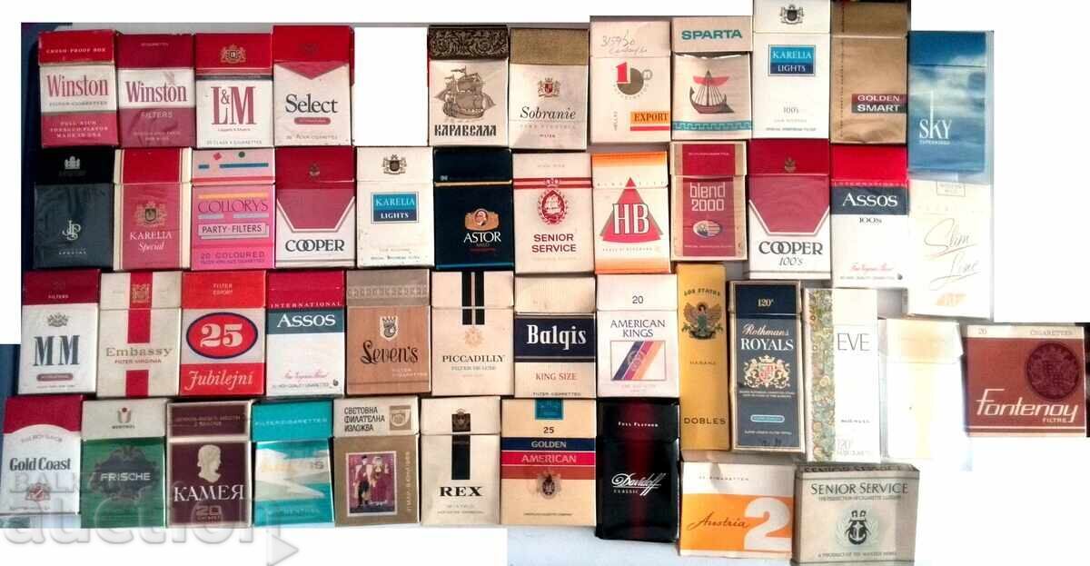 Collection of Empty Cigarette Boxes with price 180.00 BGN | € 92.03