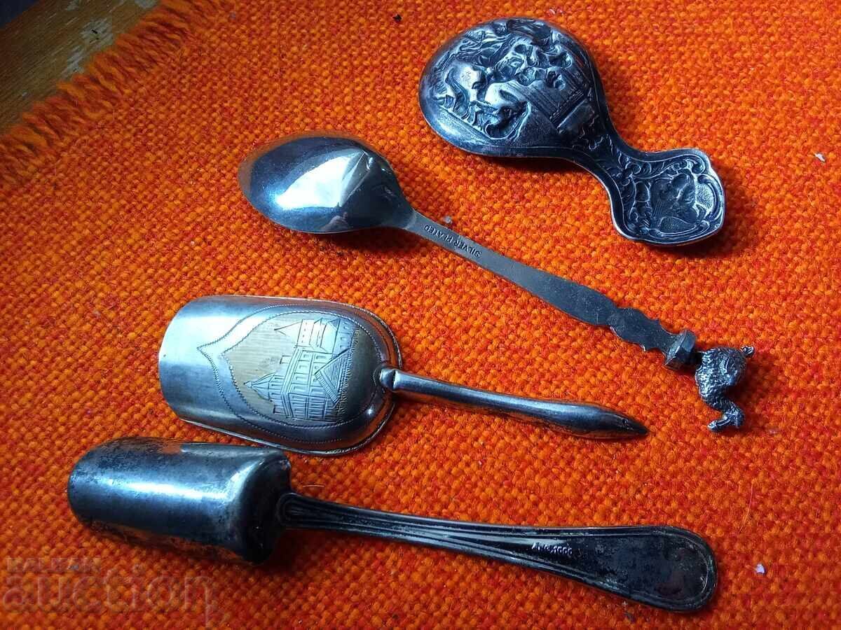 Стари чаени лъжички с цена 158.00 лв. | € 80.78 Стари чаени лъжички с цена 158.00 лв. | € 80.78