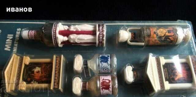 Μικροσκοπικά μπουκάλια - 6 Μικροσκοπικά μπουκάλια - 6