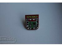 Football badge FC Kom-Minyor Berkovitsa, metal