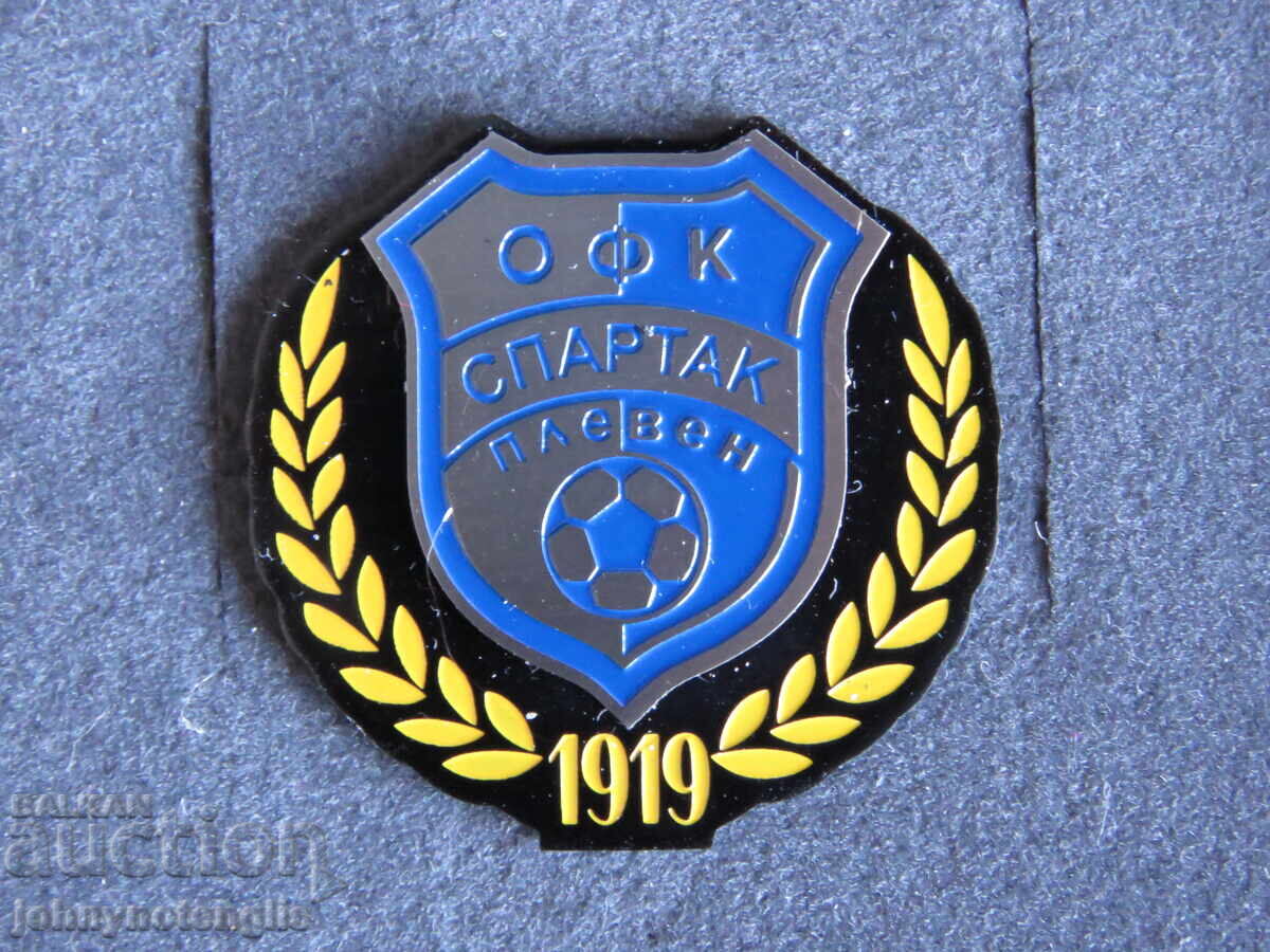 Official Spartak Pleven Football Badge