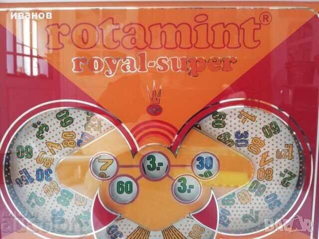 Παράδοση Ροτατίφ από 1977 Rotamint royal super