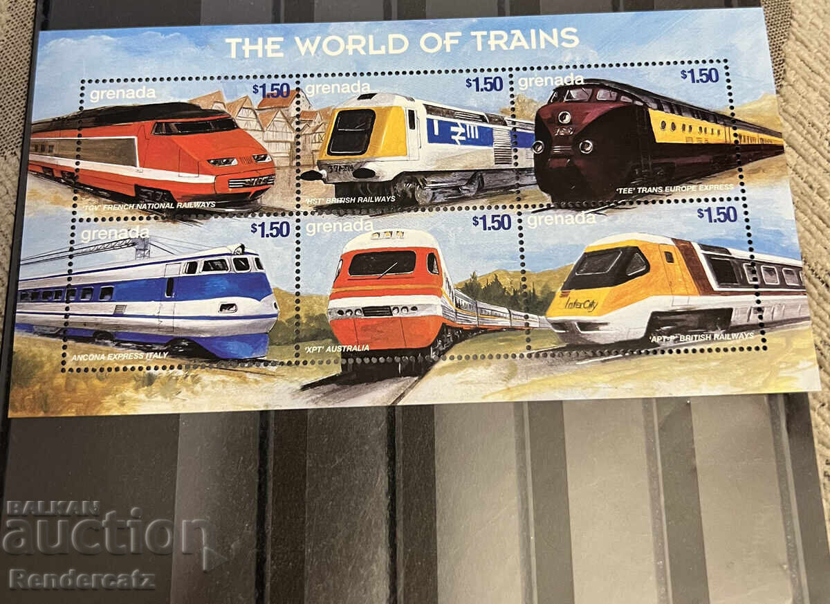 1999. Гренада. Влакове