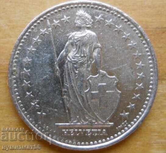 1/2 franc 1987 - Elveția cu preț € 0.50 | 0.98 BGN