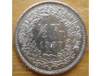 1/2 franc 1987 - Elveția
