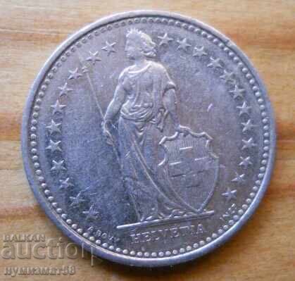 1/2 franc 1990 - Elveția cu preț € 0.50 | 0.98 BGN