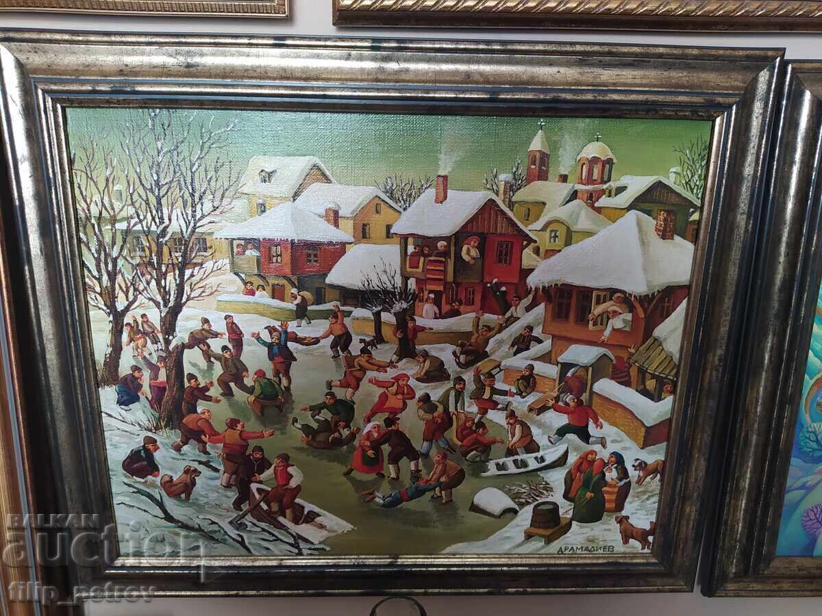 Painting by Dimitar Dramaliev with price 5400.00 BGN | € 2760.98