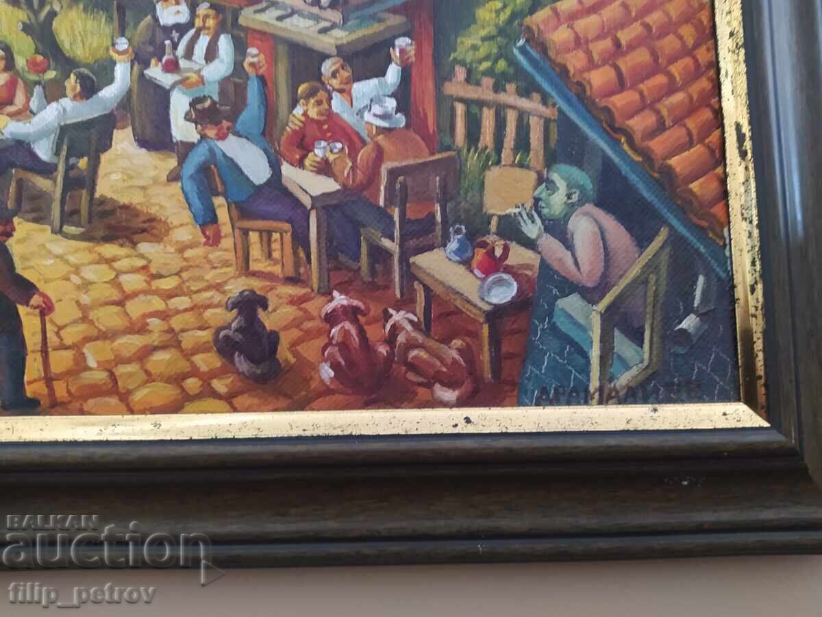 Delivery of Painting by Dimitar Dramaliev