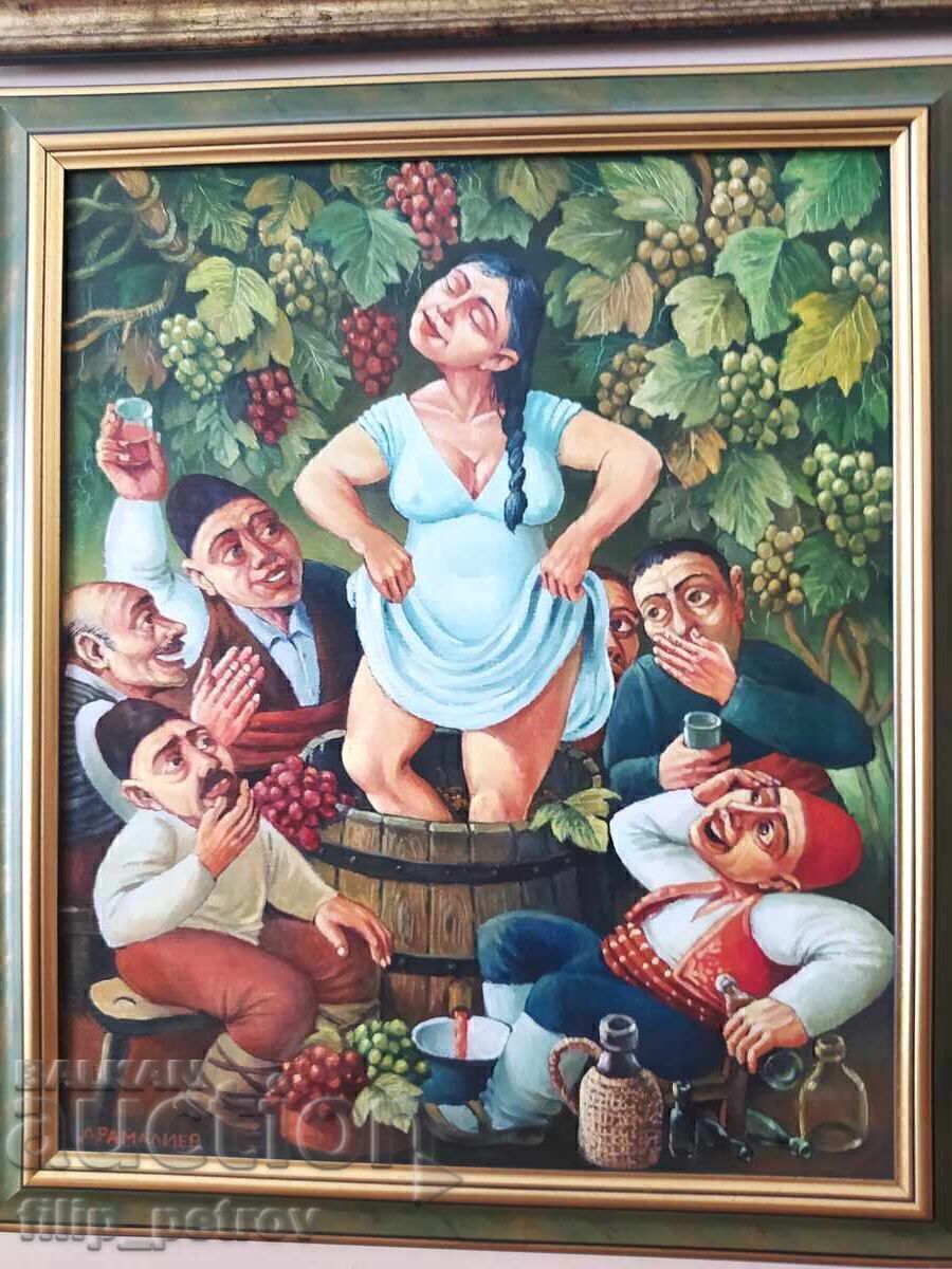 Painting by Dimitar Dramaliev