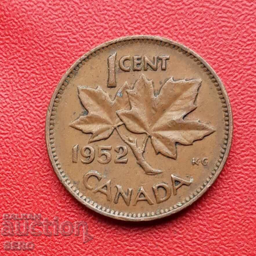 Καναδάς - 1 σεντ 1952