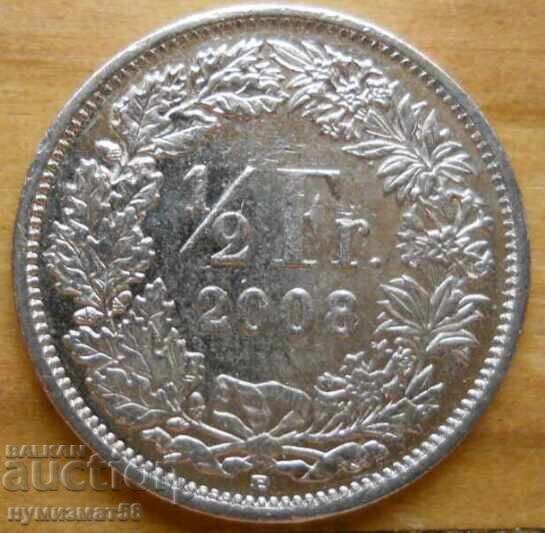 1/2 Franc 2008 - Switzerland 1/2 Franc 2008 - Switzerland