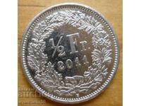 1/2 франк 2011 г. - Швейцария