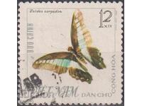 Stamped Fauna Butterfly 1964 from Vietnam
