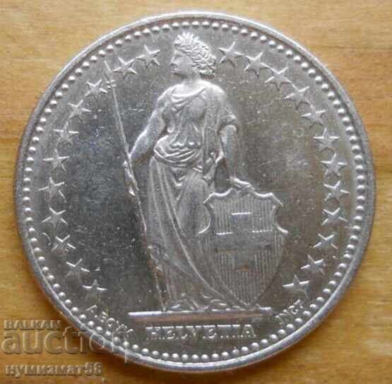 1/2 franc 2014 - Elveția cu preț € 0.50 | 0.98 BGN